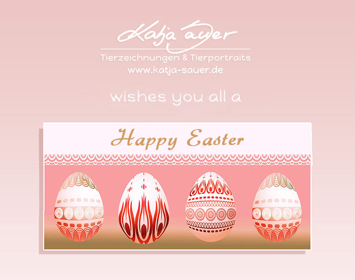 Katja Sauer wishes you a Happy Easter!